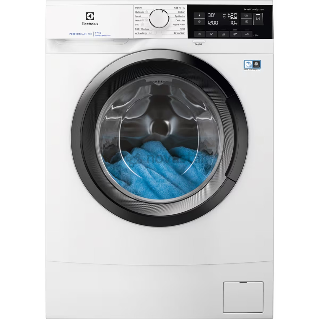 Electrolux PerfectCare 600, 7 кг, глубина 44,9 см, 1200 об/мин - Стиральная машина с передней загрузкой