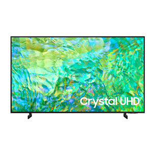 Samsung Crystal CU8000, 43'', Ultra HD, LED LCD, боковые ножки, черный - Телевизор