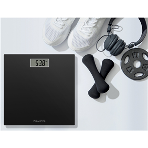 Rowenta, up to 150 kg, black - Bathroom Scale