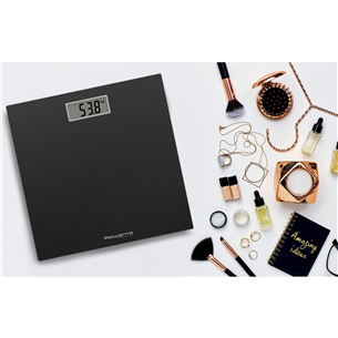 Rowenta, up to 150 kg, black - Bathroom Scale