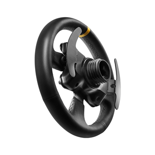 Thrustmaster Leather 28 GT Wheel Add-on, black - Simulator steering wheel add-on
