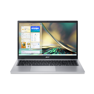 Acer Aspire 3, 15,6", Ryzen 5, 8 ГБ, 512 ГБ, W11H, SWE, серебристый - Ноутбук