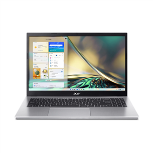 Nešiojamas kompiuteris Acer Aspire 3, 15.6", i3, 8 GB, 256 GB, W11S NX.K7WEL.001