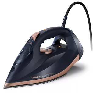 Philips Azur 7500 Series, 3200 W, blue/golden - Steam Iron