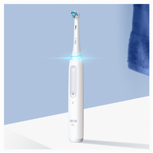 Elektrinis dantų šepetėlis Oral-B iO4, Baltas