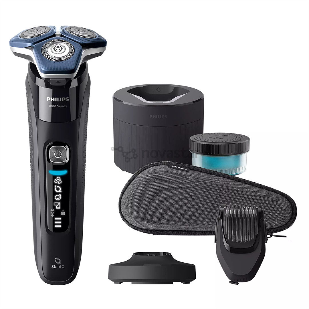 Philips Shaver series 7000 Wet & Dry, juoda - Barzdaskutė