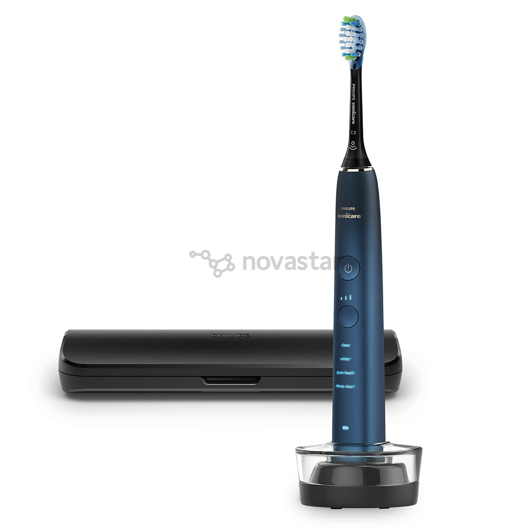 Philips Sonicare DiamondClean 9000, mėlynas - Elektrinis dantų šepetėlis