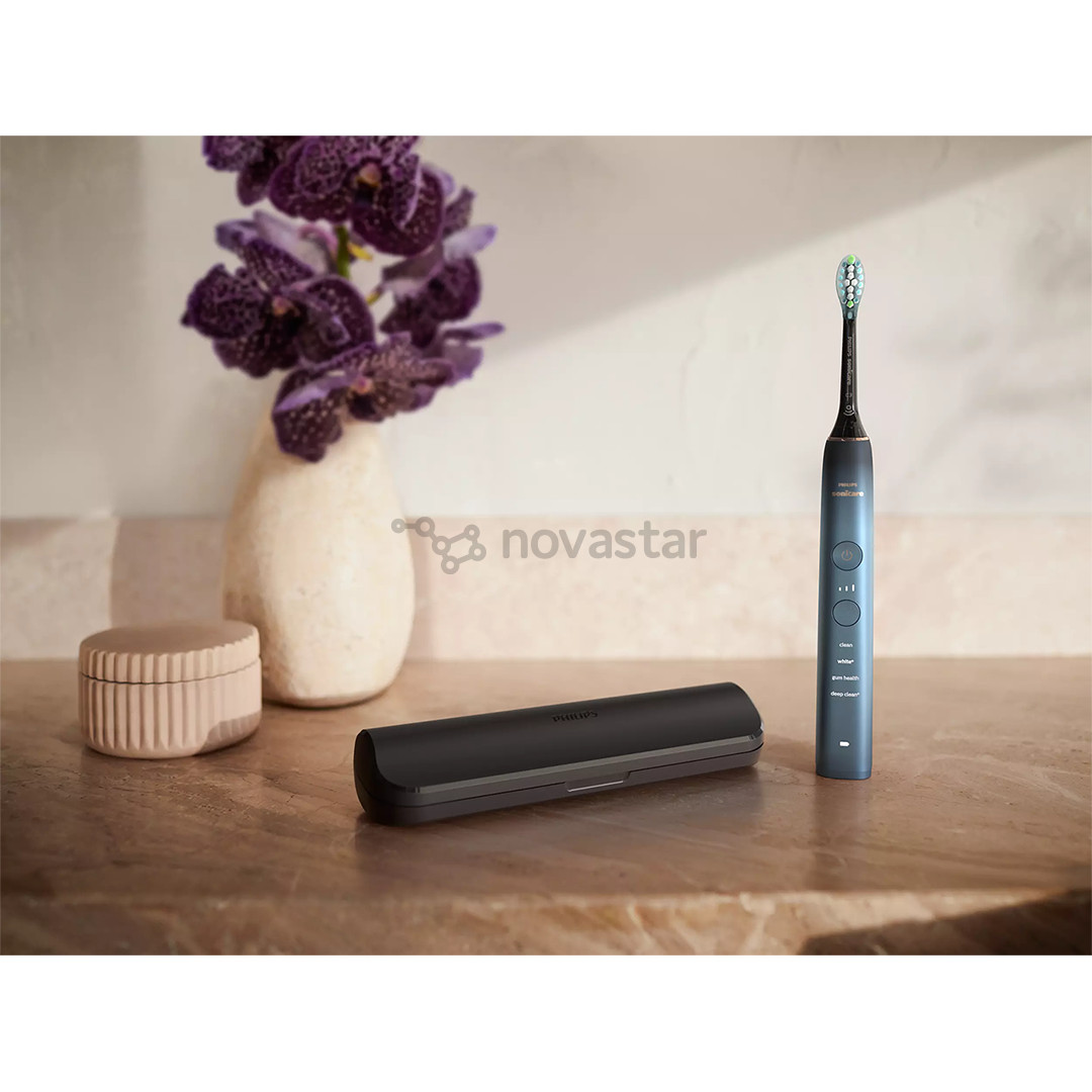 Philips Sonicare DiamondClean 9000, mėlynas - Elektrinis dantų šepetėlis