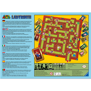 Stalo žaidimas Super Mario Labyrinth