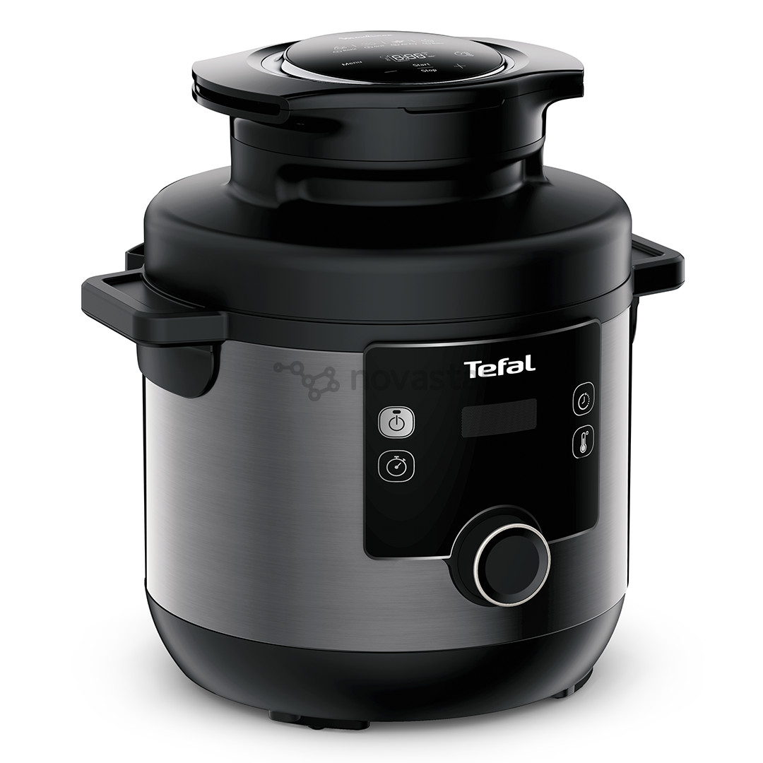 Tefal Turbo Cuisine & Fry, 1200 Вт, черный - Мультиварка-скороварка
