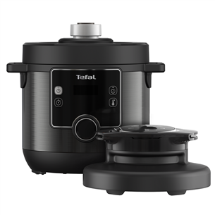 Tefal Turbo Cuisine & Fry, 1200 W, black - Pressure cooker