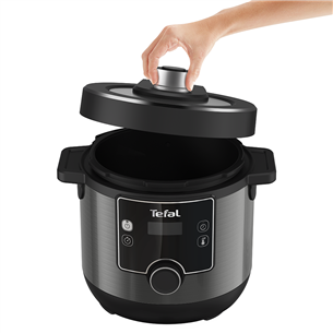 Tefal Turbo Cuisine & Fry, 1200 W, black - Pressure cooker