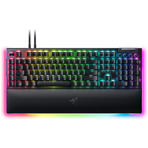 Klaviatūra Razer BlackWidow V4 Pro, Green Switch, mechanical, SWE