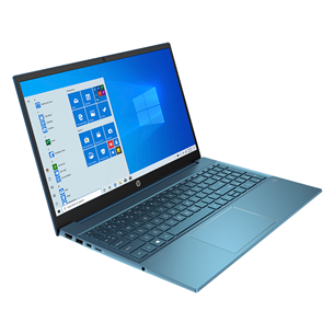 HP Pavilion 15-eh2014ny, 15.6'', Ryzen 5, 8 GB, 512 GB, W11H, light blue- Notebook