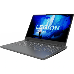 Lenovo Legion 5 15IAH7H, 15,6'', WQHD, 165 Hz, i5, 16 ГБ, 512 ГБ, RTX 3060, W11H, ENG, серый - Ноутбук