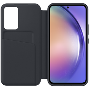 Dėklas Samsung Smart View Wallet, Galaxy A54, black