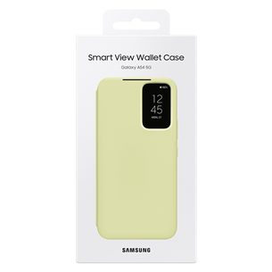 Samsung Smart View Wallet, Galaxy A54, светло-зеленый - Чехол