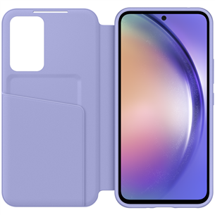 Dėklas Samsung Smart View Wallet, Galaxy A54, lilac