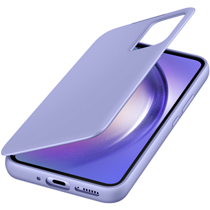 Dėklas Samsung Smart View Wallet, Galaxy A54, lilac
