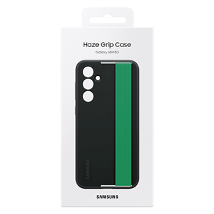 Dėklas Samsung Silicone Haze Grip Case, Galaxy A54, black