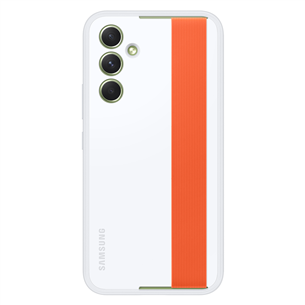 Samsung Silicone Haze Grip Case, Galaxy A54, белый - Чехол EF-XA546CWEGWW