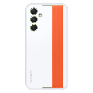 Dėklas Samsung Silicone Haze Grip Case, Galaxy A54, white EF-XA546CWEGWW