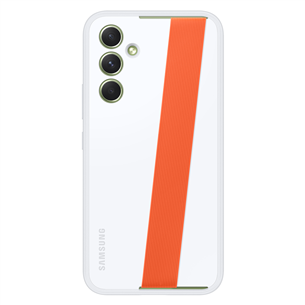 Dėklas Samsung Silicone Haze Grip Case, Galaxy A54, white