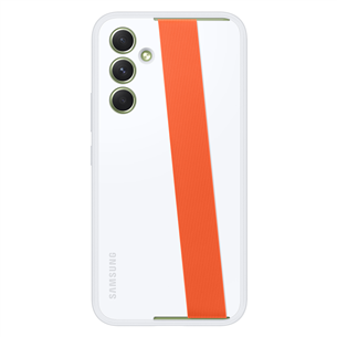 Samsung Silicone Haze Grip Case, Galaxy A54, белый - Чехол