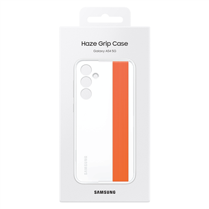 Dėklas Samsung Silicone Haze Grip Case, Galaxy A54, white