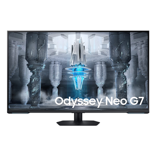 Monitorius Samsung Odyssey Neo G7 G70NC, 43'', Ultra HD, 144 Hz, LED VA