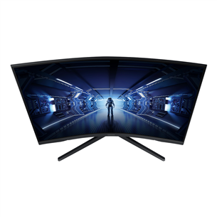 Samsung Odyssey G5, 27", изогнутый, QHD, 144 Гц, LED VA, черный - Монитор