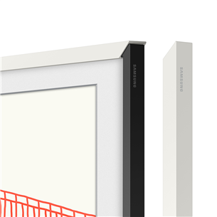 Samsung The Frame, 85'', white - Customizable TV frame