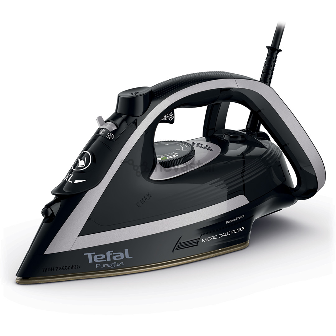 Tefal Puregliss, 3000 Вт, черный - Паровой утюг