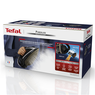 Tefal Puregliss, 3000 Вт, черный - Паровой утюг