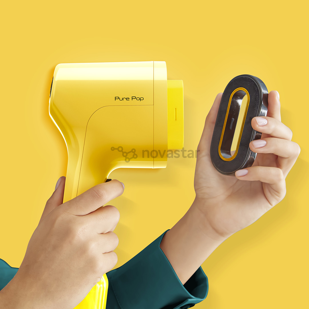 Tefal Pure Pop, 1300 W, geltonas - Garinis lygintuvas