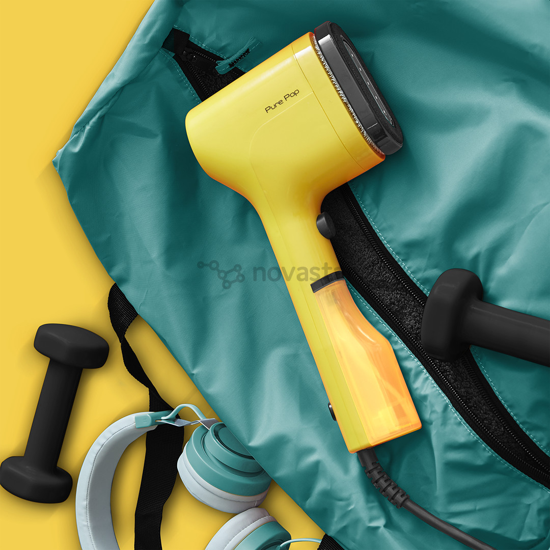 Tefal Pure Pop, 1300 W, geltonas - Garinis lygintuvas