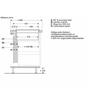 Priedas Bosch HEZ9VDKE1