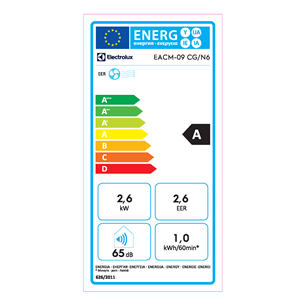 Oro kondicionierius Electrolux EACM-9CG/N6