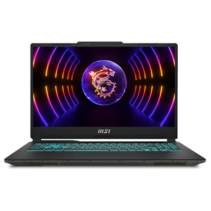 Nešiojamas kompiuteris MSI Cyborg 15 A12VF, 15.6'', FHD, 144 Hz, i5, 16 GB, 512 GB, RTX 4060, ENG CYBORG15-A12VF-006NL