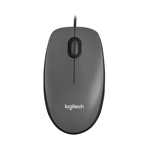 Pelė Logitech M90, optical, gray