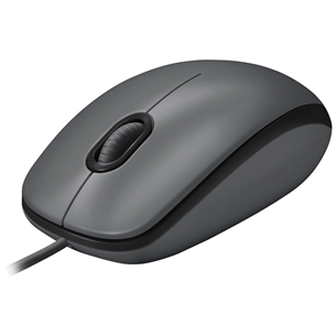 Pelė Logitech M90, optical, gray