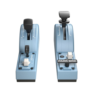 Thrustmaster TCA Quadrant Add-on Airbus Edition, blue - Simulation quadrant