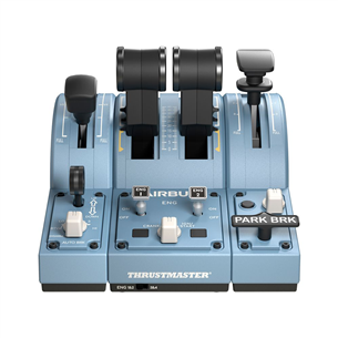 Thrustmaster TCA Quadrant Add-on Airbus Edition, blue - Simulation quadrant