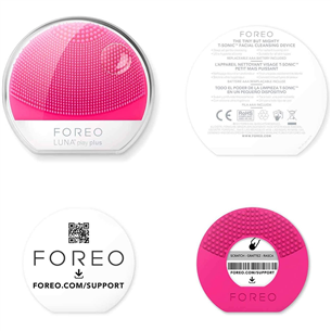 Foreo Luna Play Plus, фуксия – Электрическая щеточка для очищения лица