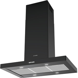 Faber STILO COMFORT ISOLA BK MATT A90, 710 m³/h, black matt - Island cooker hood 325.0618.792