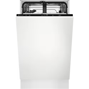 Electrolux, 9 place settings - Built-in Dishwasher