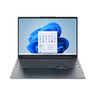 Lenovo IdeaPad 5 Pro 16ARH7, 16", 2.5K, 120 Hz, Ryzen 5, 16 GB, 512 GB, ENG, gray - Notebook