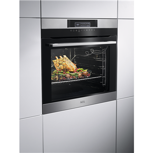 Orkaitė AEG BPK642120M SenseCook 7000, 71 L, pirolizė