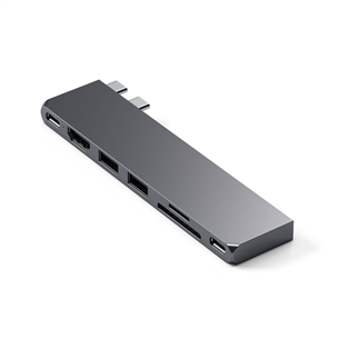 Satechi Pro Hub Slim, space gray - USB hub ST-HUCPHSM