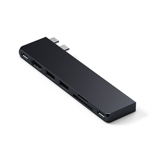 Satechi Pro Hub Slim, черный - USB-хаб ST-HUCPHSD